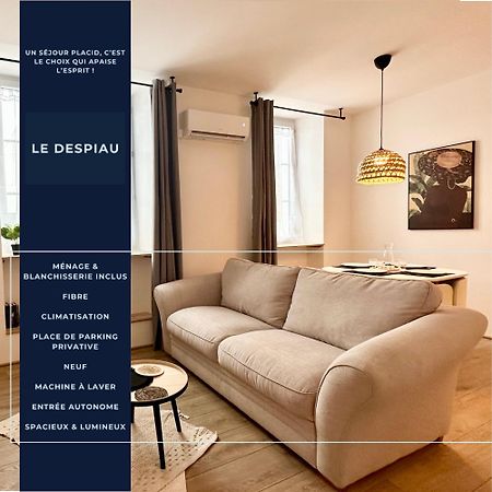 Apartamento Le Despiau - Parking - Clim - Fibre - Proche Base Mont de Marsan Exterior foto